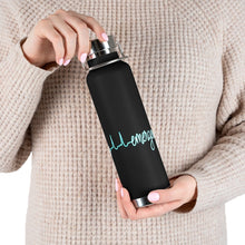 Load image into Gallery viewer, Emergency Heart in Blue/white 22oz Vacuum Insulated Bottle

