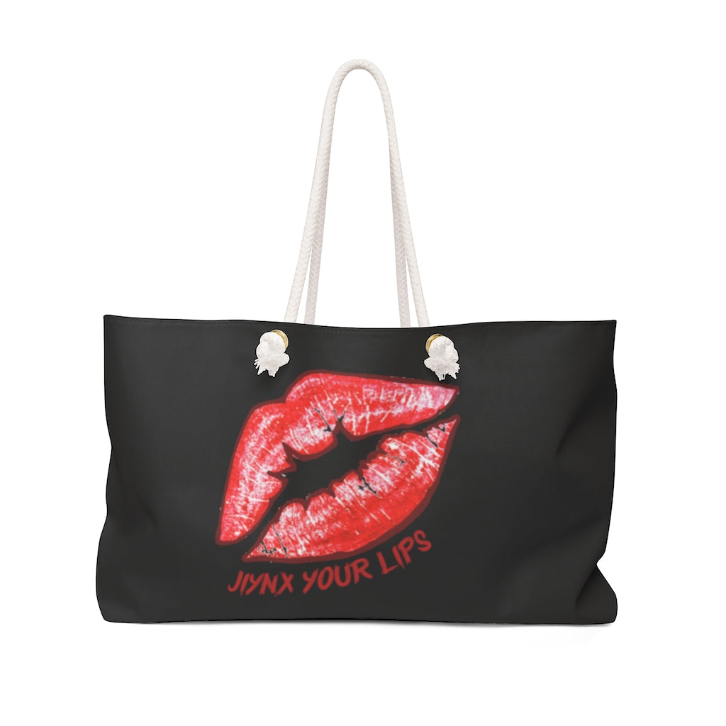 Jiynxd Your Lips Weekender Bag