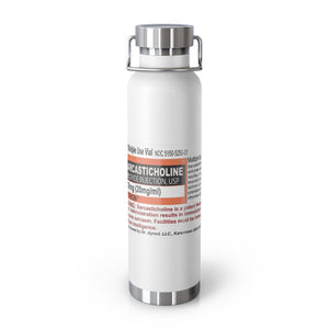 Sarcasticholine Copper Vacuum Insulated Bottle, 22oz