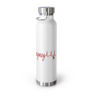 Emergency Heart 22oz Vacuum Insulated Bottle