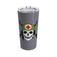 Load image into Gallery viewer, Grey Combat Medic Tumbler 20oz

