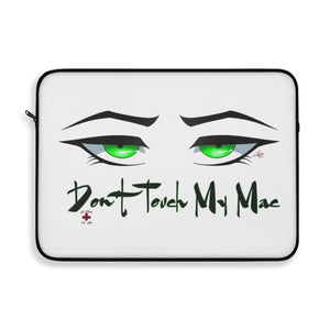Don't Touch My Mac Laptop Sleeve
