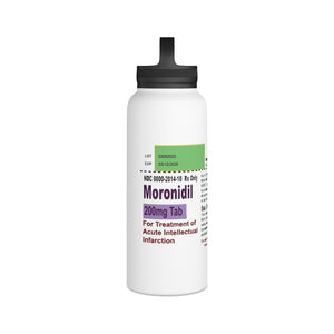 Moronidil Stainless Steel Water Bottle, Handle Lid