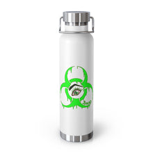 Load image into Gallery viewer, Green Biohazard 22oz Vacuum Insulated Bottle
