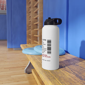 Hypocritamine Stainless Steel Water Bottle, Standard Lid
