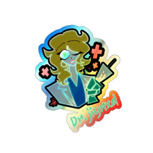 Load image into Gallery viewer, Anti version Dr. Jiynxd Holographic Die-cut Stickers

