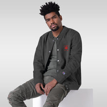 Load image into Gallery viewer, Jiynxd Embroidered Champion Bomber Jacket
