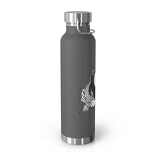 Load image into Gallery viewer, Yin Yang Koi in Black and White 22oz Vacuum Insulated Bottle
