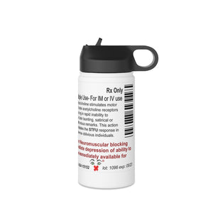 Sarcasticholine Stainless Steel Water Bottle, Standard Lid