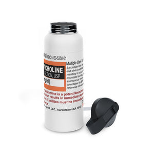 Sarcasticholine Stainless Steel Water Bottle, Standard Lid