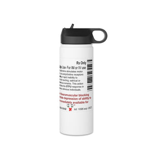 Sarcasticholine Stainless Steel Water Bottle, Standard Lid