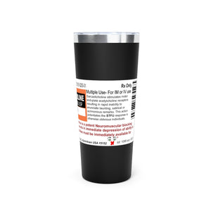 Sarcasticholine Copper Vacuum Insulated Tumbler, 22oz