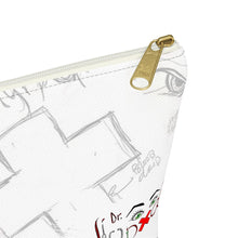 Load image into Gallery viewer, Dr. Jiynxd Logo Accessory Pouch w T-bottom
