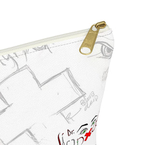 Dr. Jiynxd Logo Accessory Pouch w T-bottom