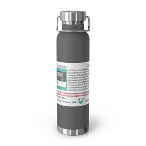 Hypocritamine Copper Vacuum Insulated Bottle, 22oz