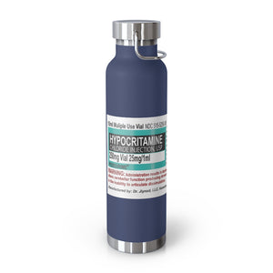 Hypocritamine Copper Vacuum Insulated Bottle, 22oz
