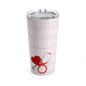 NP EKG Tumbler 20oz