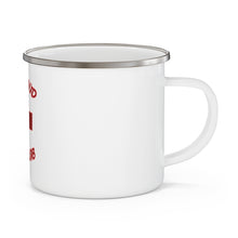 Load image into Gallery viewer, Jiynxd Cross Enamel Campfire Mug
