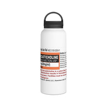 Load image into Gallery viewer, Sarcasticholine &quot;Satiricin&quot; Stainless Steel Water Bottle, Handle Lid
