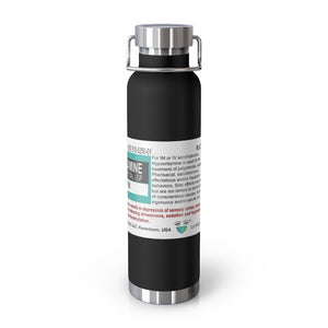 Hypocritamine Copper Vacuum Insulated Bottle, 22oz