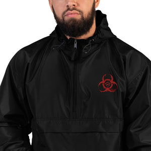 Biohazard Embroidered Champion Packable Jacket