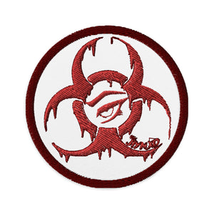 Biohazard Embroidered patches