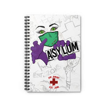 Load image into Gallery viewer, Asylum Spiral Notebook - Ruled Line
