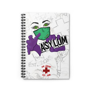 Asylum Spiral Notebook - Ruled Line