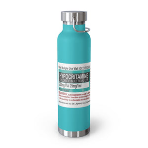 Hypocritamine Copper Vacuum Insulated Bottle, 22oz