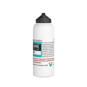Hypocritamine Stainless Steel Water Bottle, Standard Lid