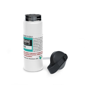 Hypocritamine Stainless Steel Water Bottle, Standard Lid