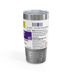 Dramazepam Ringneck Tumbler, 20oz