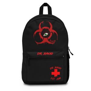 Red Jiynxd Biohazard Backpack (Made in USA)