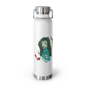 Zombie Girl 22oz Vacuum Insulated Bottle