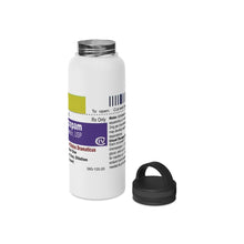 Load image into Gallery viewer, Dramazepam Stainless Steel Water Bottle, Handle Lid
