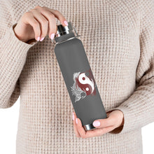 Load image into Gallery viewer, Yin Yang Koi Fish in Red and White 22oz Vacuum Insulated Bottle
