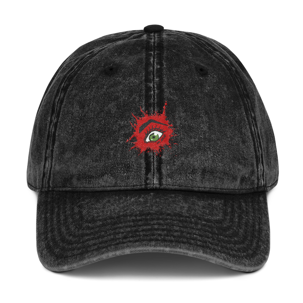 Bloody Eye Vintage Cotton Twill Cap