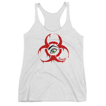 Load image into Gallery viewer, Dr. Jiynxd Biohazard Women&#39;s Racerback Tank
