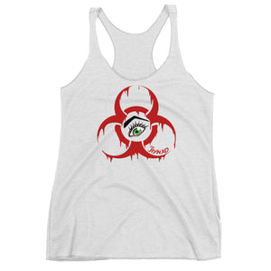 Dr. Jiynxd Biohazard Women's Racerback Tank
