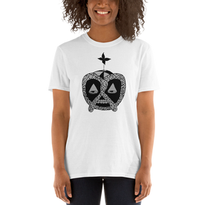 Pretzel Boy Short-Sleeve Unisex T-Shirt ( design on front)