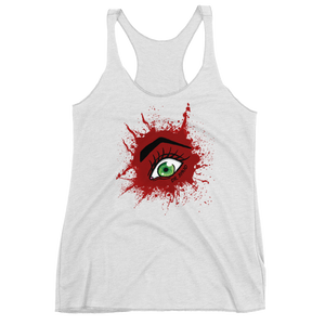 Dr. Jiynxd Bloody Eye Women's Racerback Tank