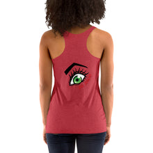 Load image into Gallery viewer, Dr Jiynxd Eye Women&#39;s Racerback Tank
