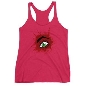 Dr. Jiynxd Bloody Eye Women's Racerback Tank