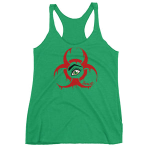 Dr. Jiynxd Biohazard Women's Racerback Tank