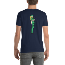 Load image into Gallery viewer, Dr. Jiynxd Short-Sleeve Unisex T-Shirt with EKG Sleeve
