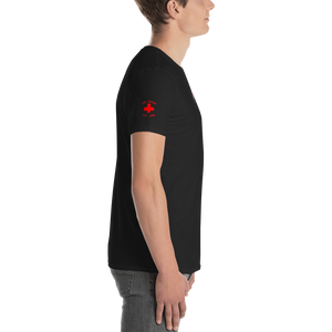 Dr. Jiynxd Short-Sleeve Unisex T-Shirt with EKG Sleeve