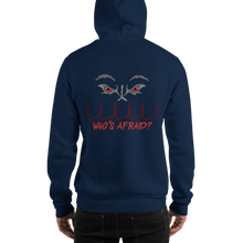 Load image into Gallery viewer, Who&#39;s Afraid? Wolf Hooded Sweatshirt
