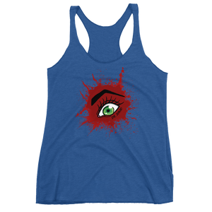 Dr. Jiynxd Bloody Eye Women's Racerback Tank
