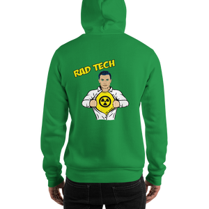 Rad Tech Man Hooded Pullover Sweatshirt