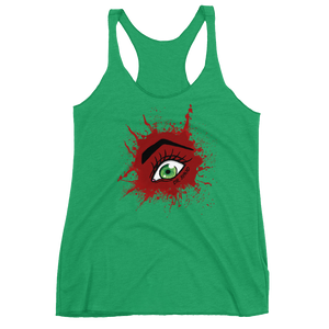Dr. Jiynxd Bloody Eye Women's Racerback Tank